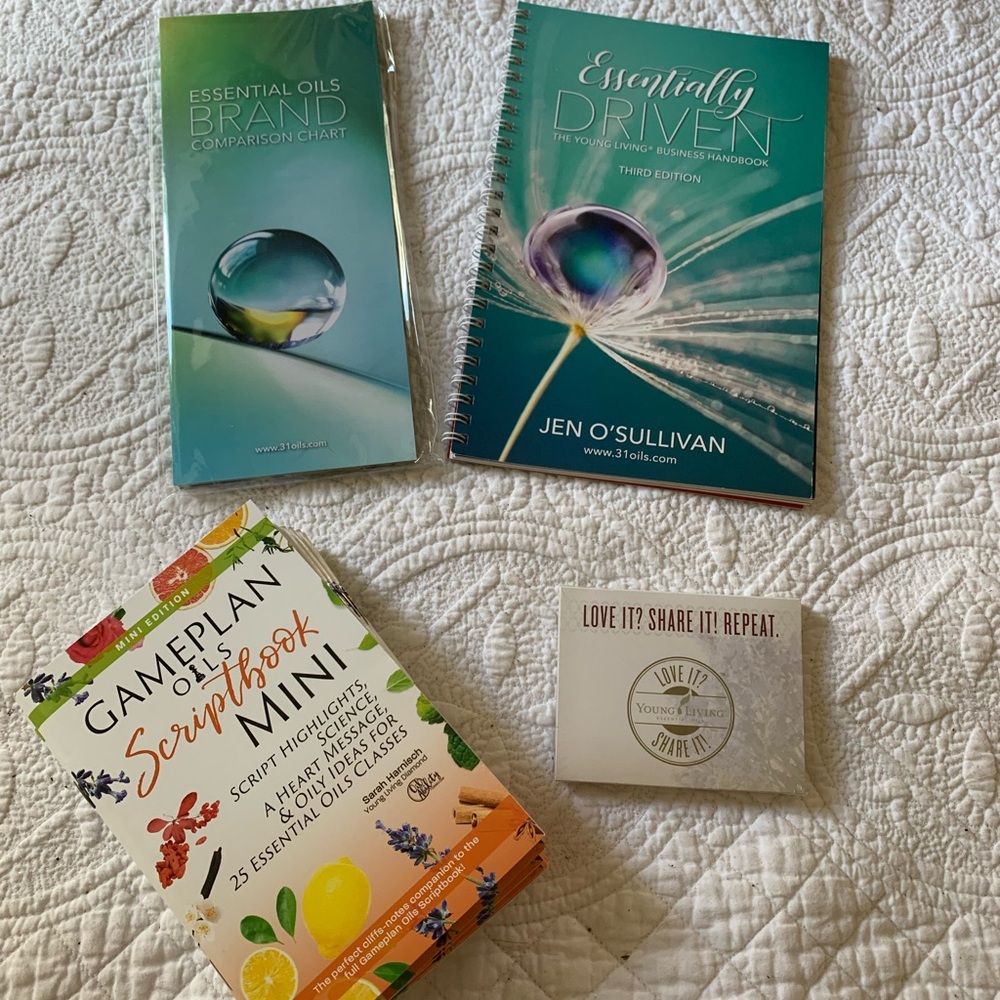 Essential Oils Business Books and Chart Set